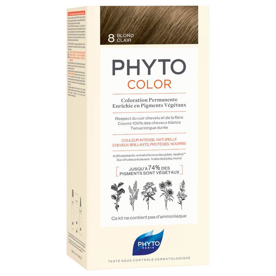 NEW PHYTOCOLOR 8 Light Blonde - Medaid