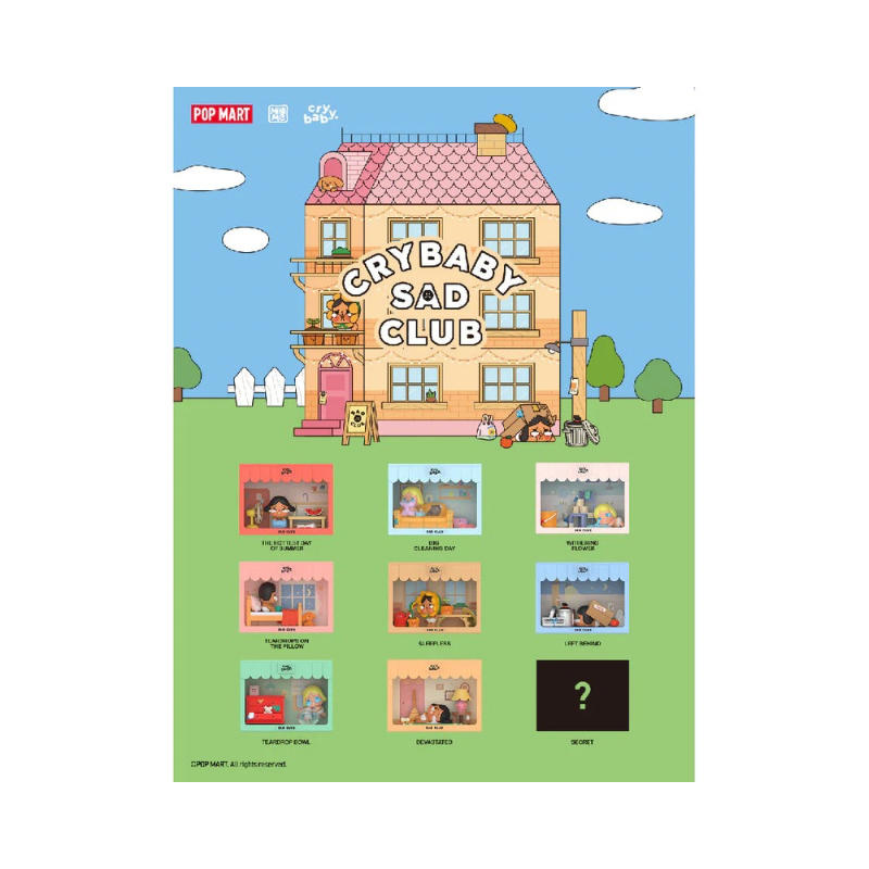 CRYBABY Sad Club Series Scene Sets - Medaid International