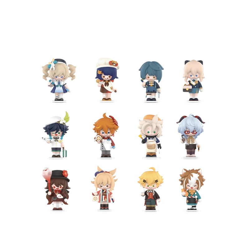 Genshin Impact Dress-Up Dreams Themed Chibi Series Figures - Medaid International