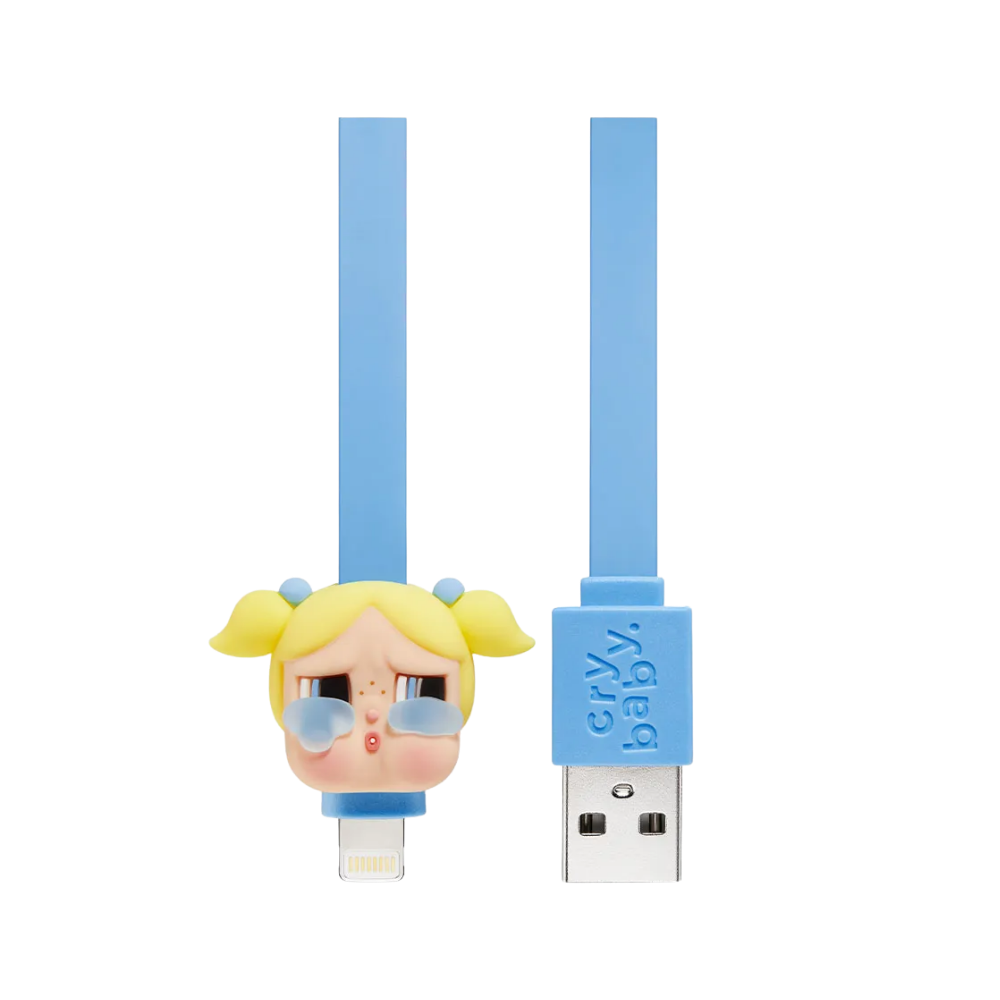 CRYBABY × Powerpuff Girls Series-Cable Blind Box (iPhone) By Pop Mart - Medaid International