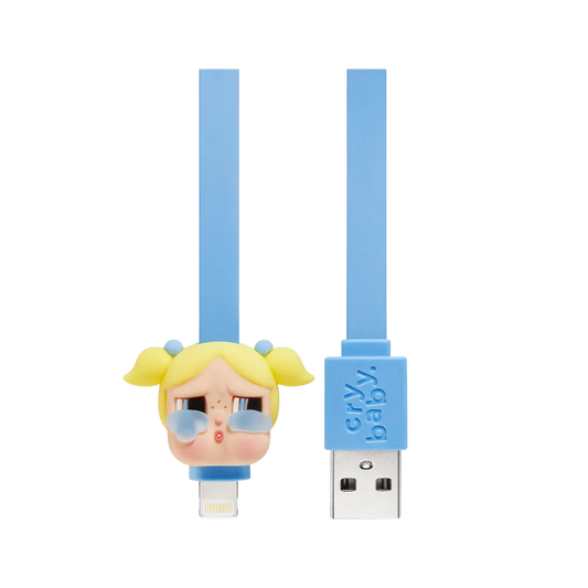 CRYBABY × Powerpuff Girls Series-Cable Blind Box (iPhone) By Pop Mart - Medaid International