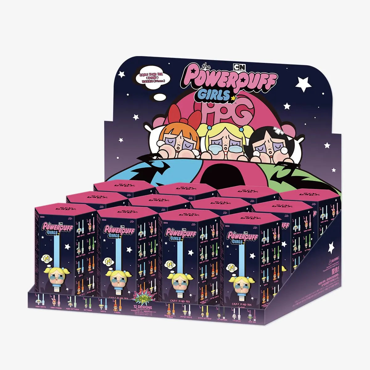 Buy CRYBABY × Powerpuff Girls Series-Cable Blind Box (iPhone) By