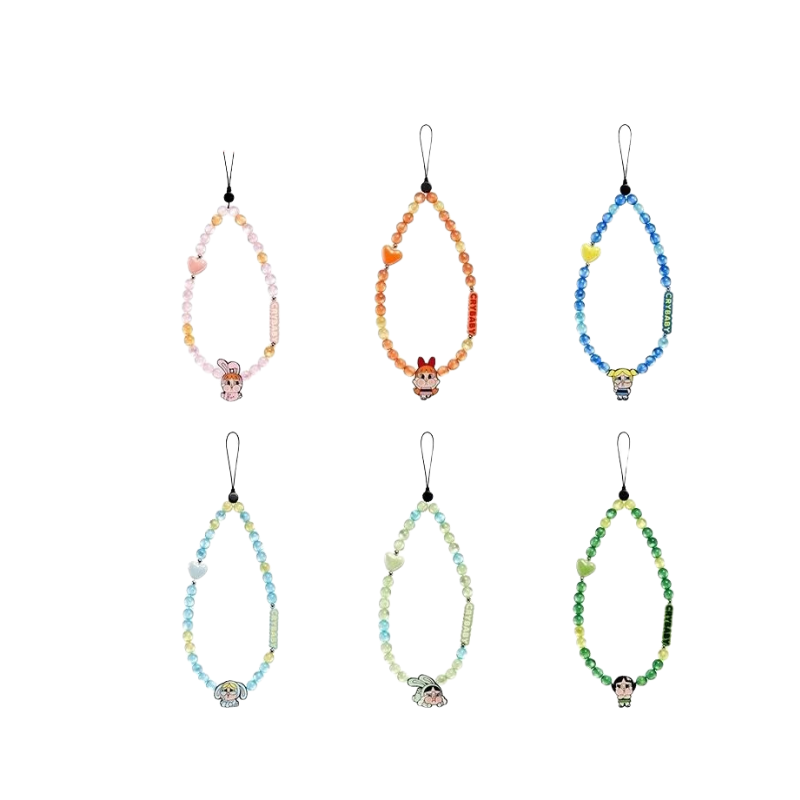 CRYBABY × Powerpuff Girls Series-Phone Charm Blind Box - Medaid International