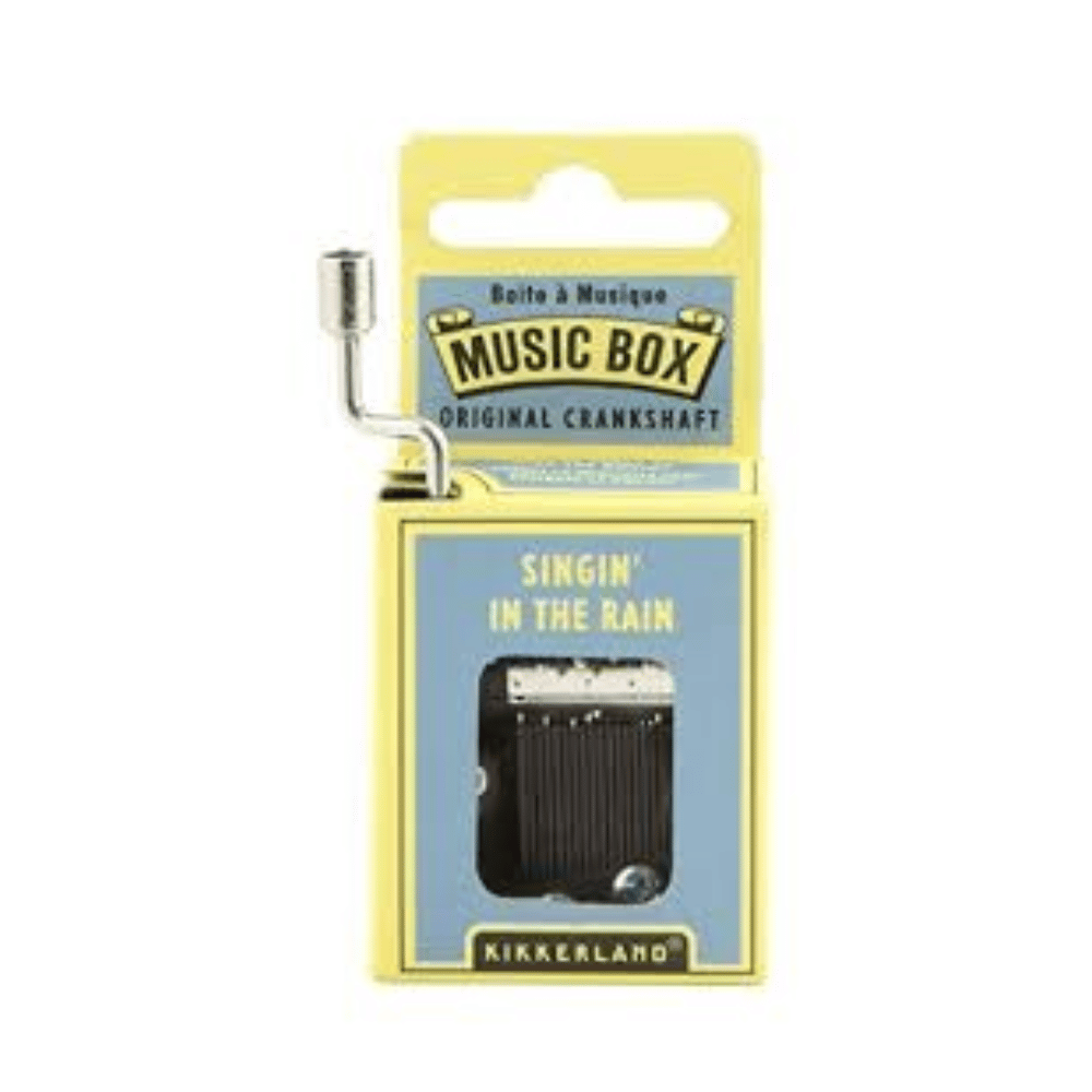 Singing In The Rain Crank Music Box - Medaid International