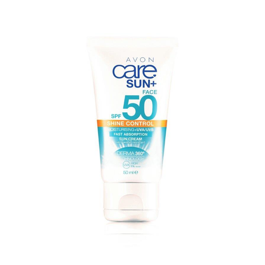 Avon Sun Shine Control Moisturising Face Sun Cream SPF 50 - 50 ml - Medaid International
