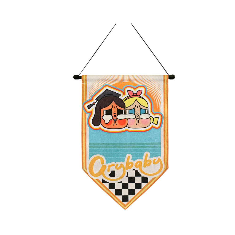CRYBABY Sunset Concert Series-Badge Flag By POP MART - Medaid International