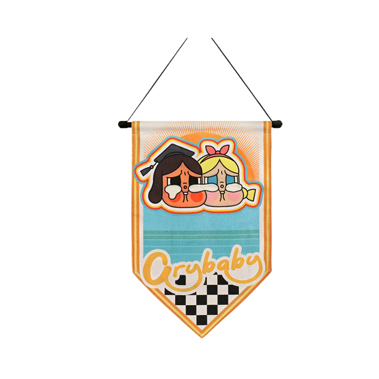 CRYBABY Sunset Concert Series-Badge Flag By POP MART - Medaid International