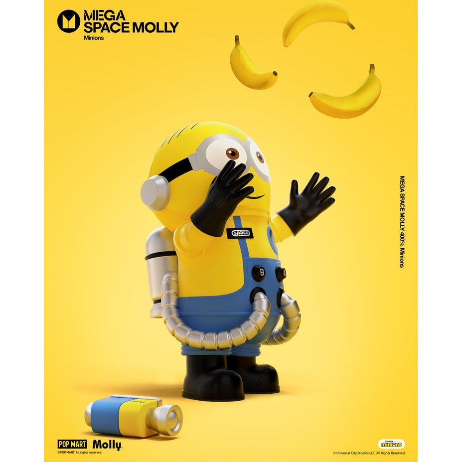 MEGA SPACE MOLLY 400% Minions By Pop Mart - Medaid International