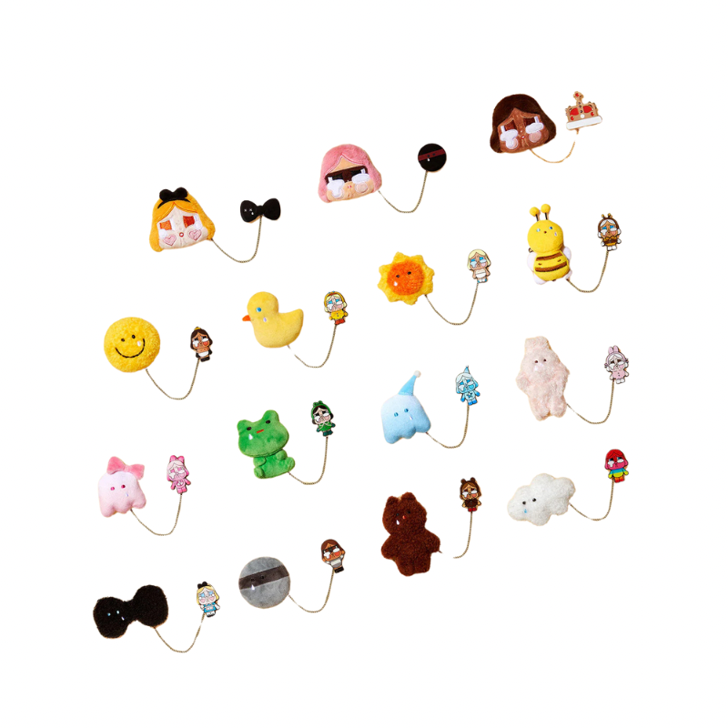 CRYBABY Crying Again Series Plush Badge Blind Box By Pop Mart - Medaid International