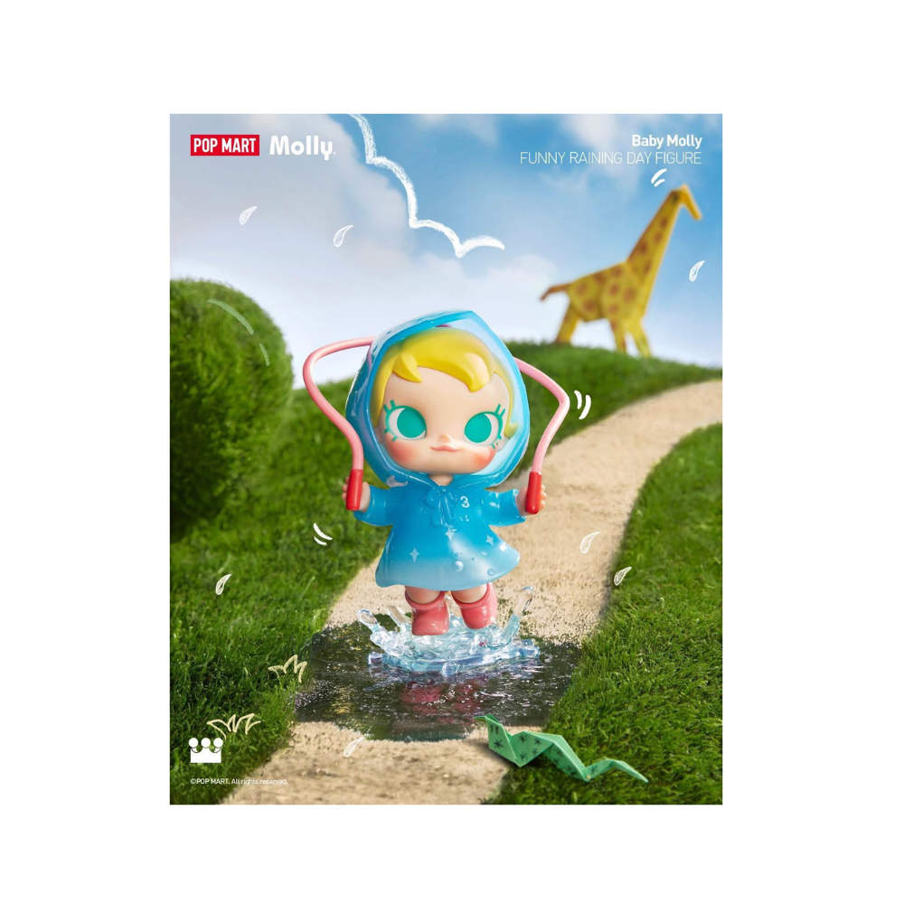 Baby Molly Funny Raining Day Figure By Pop Mart - Medaid International