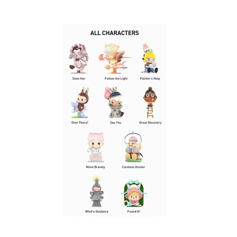 Finding MOKOKO Series Figures Blind Box By Pop Mart (1 random) - Medaid International