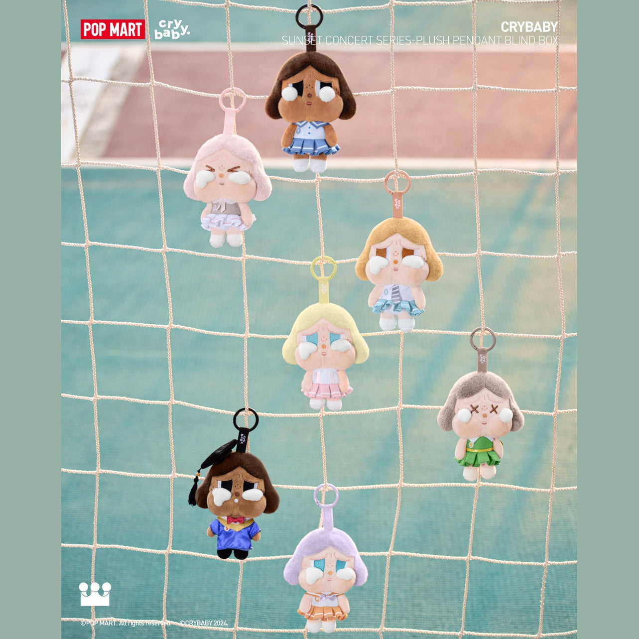 Cry Baby - Sunset Concert - Plush Pendant Blind Box By Pop Mart (1pc Random) - Medaid International