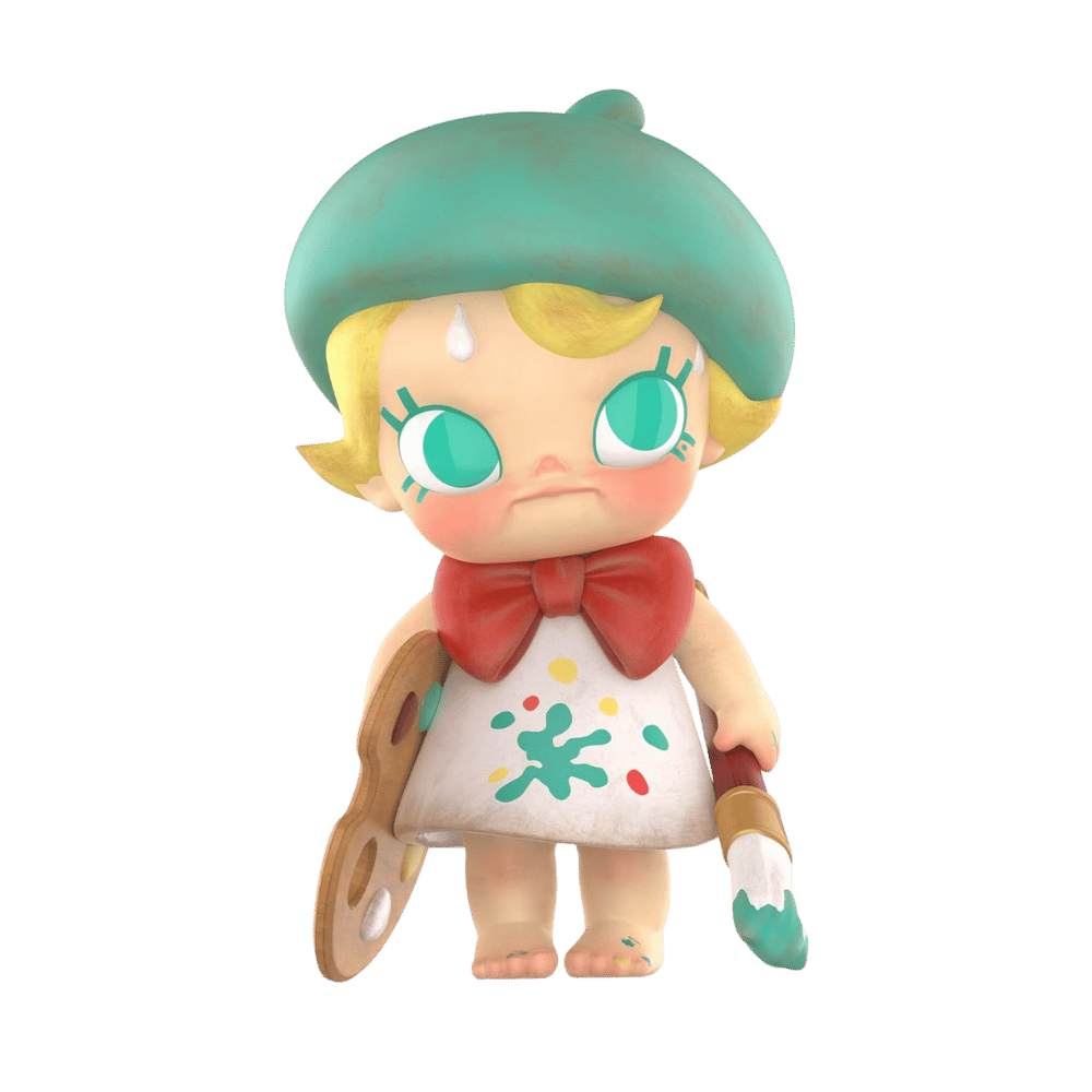 Baby Molly Future Painter Figurine By Pop Mart - Medaid International