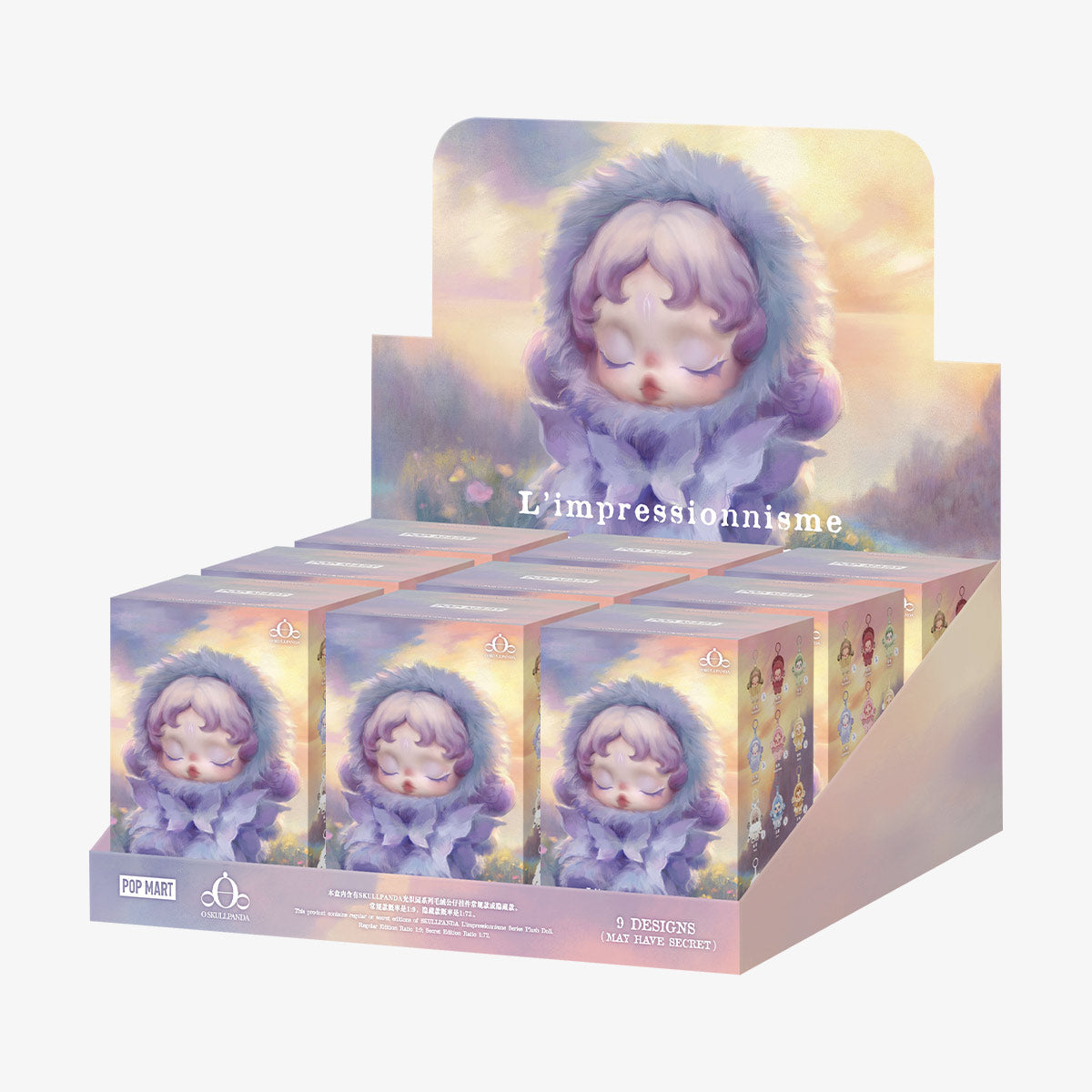 SKULLPANDA L’ impressionnisme Series Plush Doll By Pop Mart - Medaid International