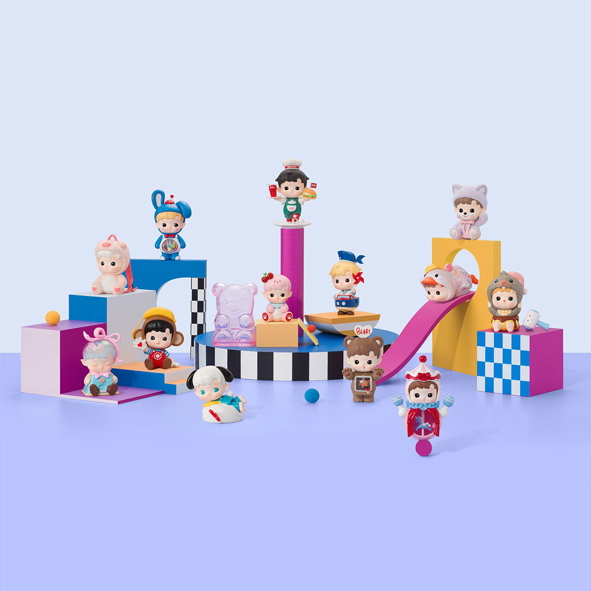 HACIPUPU Rolling Time Machine Series Figures By POP MART - Medaid International