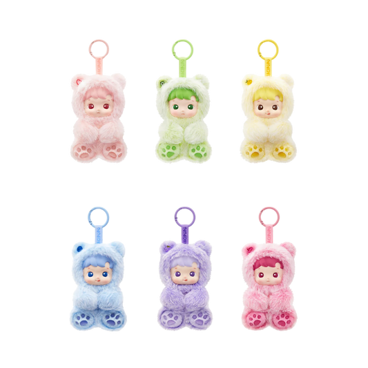 HACIPUPU Gummy Bear Series - Vinyl Plush Pendant Blind Box By Pop Mart - Medaid International