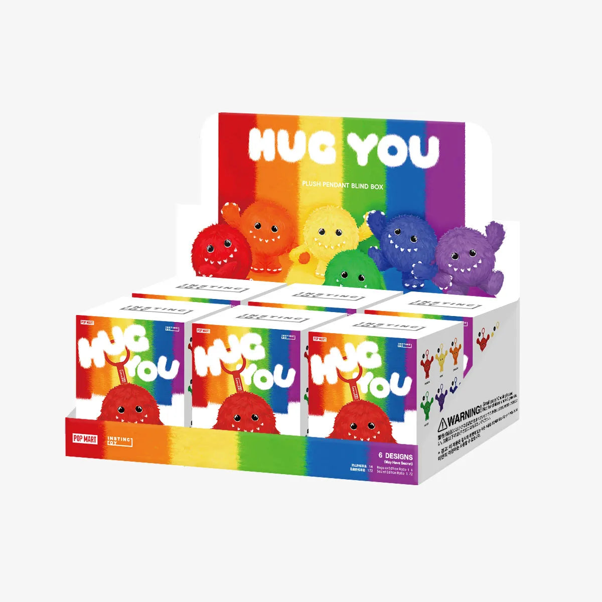 INSTINCTOY HUG YOU SERIES-Plush Pendant Blind Box By Pop Mart - Medaid International