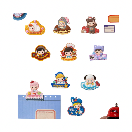 HACIPUPU Rolling Time Machine Series-Fridge Magnet Silicone Clip Blind Box By Pop Mart - Medaid International