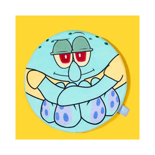 SpongeBob SquarePants - Friends Play Together - Flattened Trio Plush Round Disk Featuring Squidward Tentacles.By Pop Mart - Medaid International