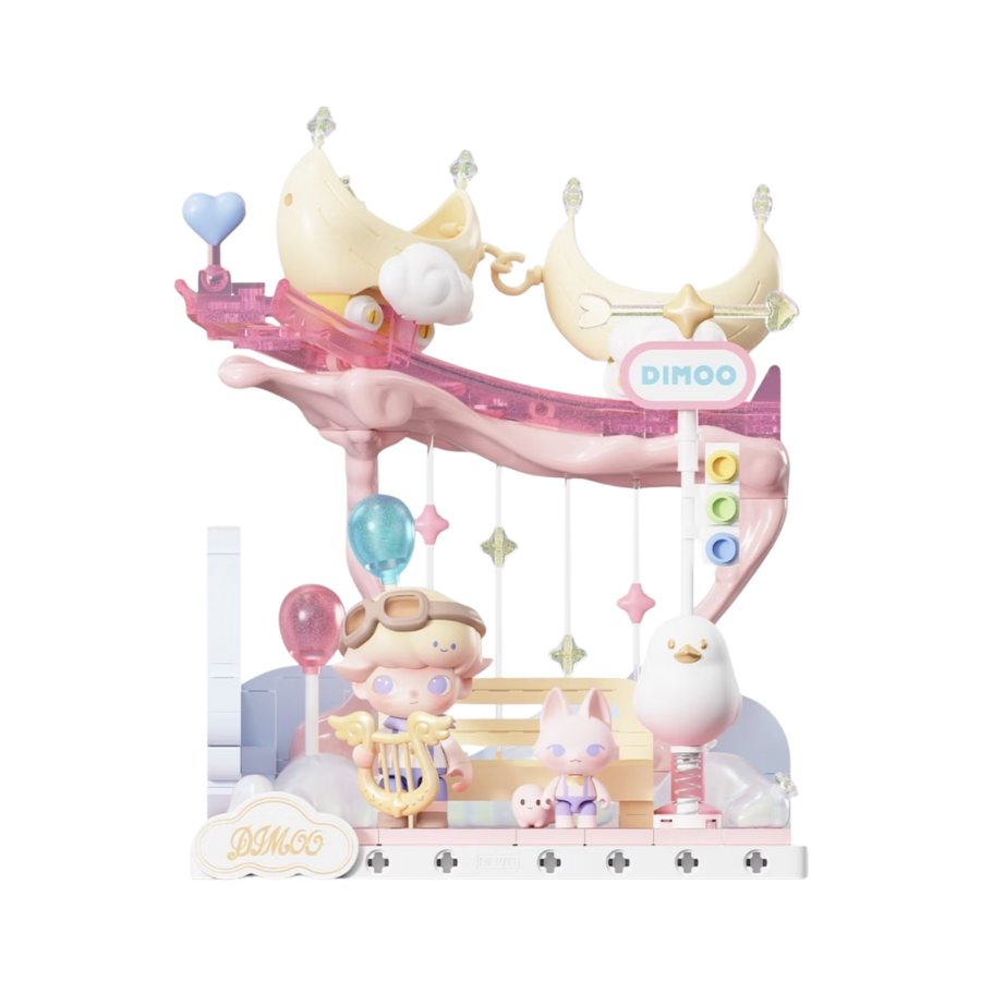 DIMOO Dream Melody Series Blocks - Crescent Moon Racer By Pop Mart - Medaid International