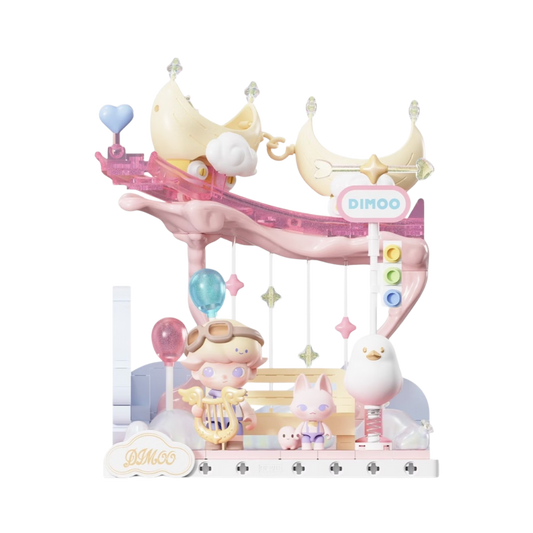 DIMOO Dream Melody Series Blocks - Crescent Moon Racer By Pop Mart - Medaid International