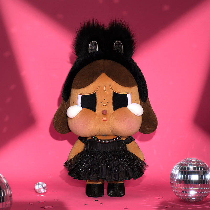 CRYBABY SHINY SHINY SERIES - Plush Doll (Black) By Pop Mart - Medaid International