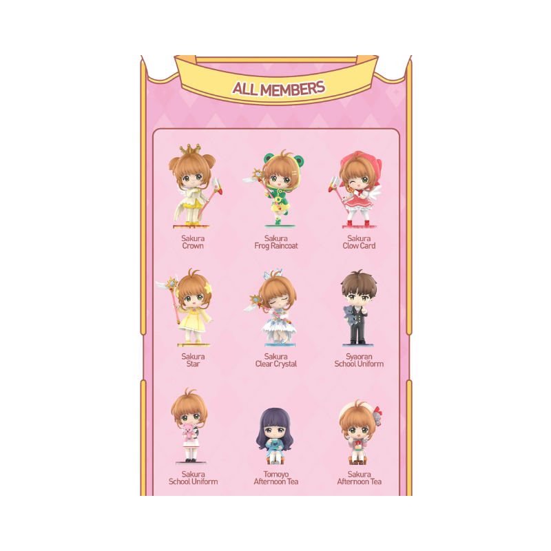 Cardcaptor Sakura: Clear Card  Series Figures By Pop Mart - Medaid International