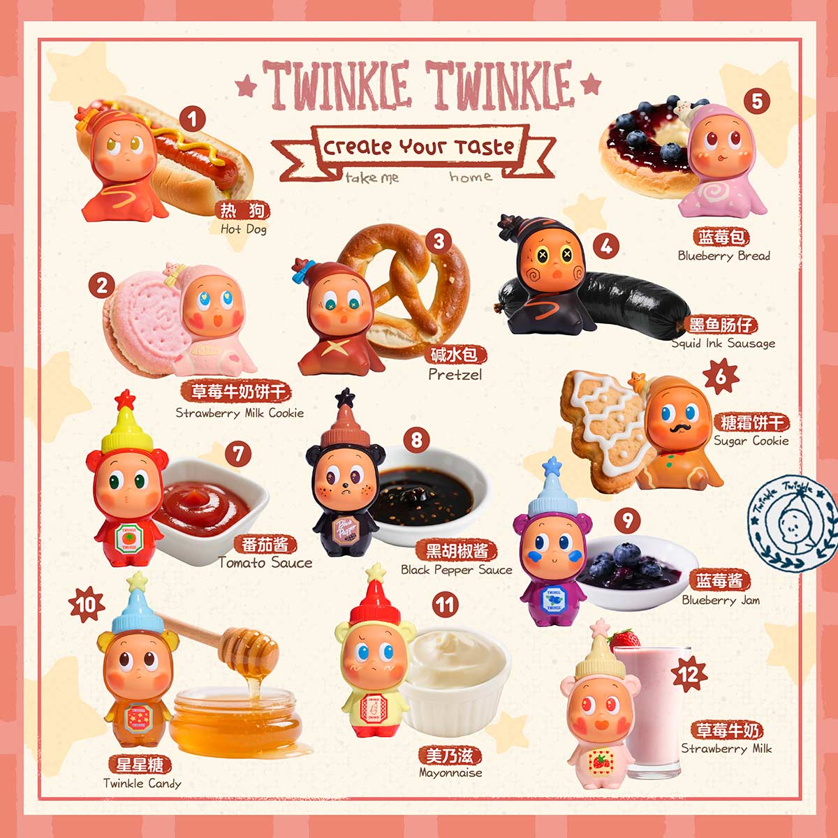Twinkle Twinkle Create Your Taste Series Figures By Pop Mart - Medaid International