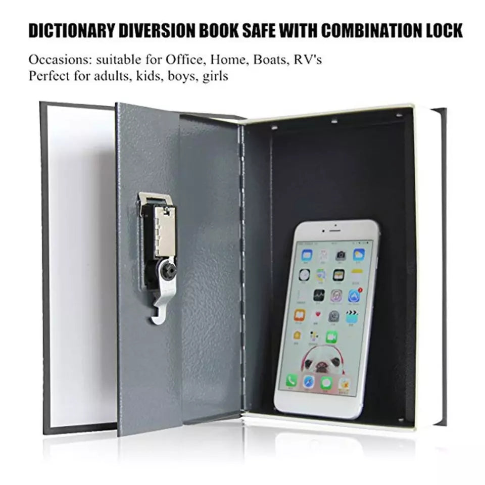 Dictionary Book Hidden Money Box - Medaid International