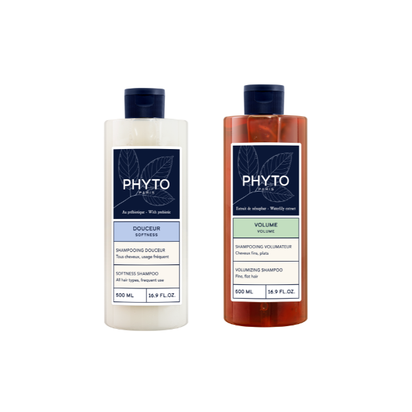 10% OFF Softness Shampoo 500 mL + Volumizing Shampoo 500 mL