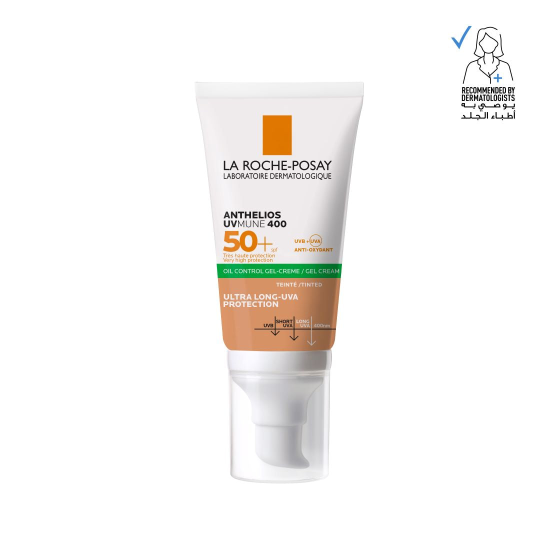 Anthelios Xl Spf 50+ Tinted Dry Touch Gel-Cream Anti-Shine  50ML - Medaid - Lebanon