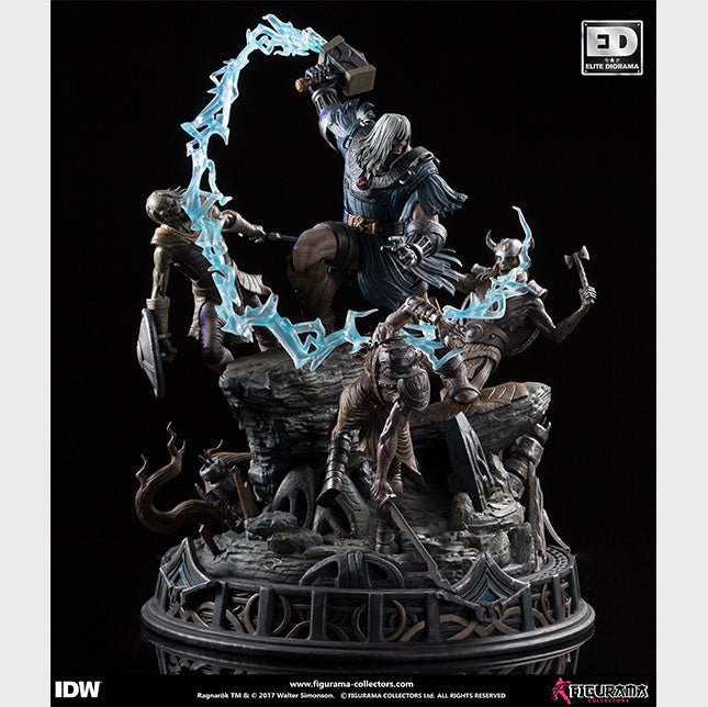 Rangnarok Thor elite Diorama statute By Figurama - Medaid International