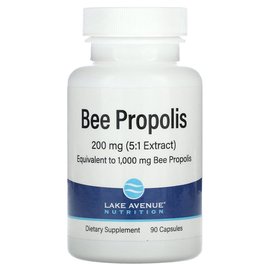Lake Avenue Nutrition, Bee Propolis, 1,000 mg, 90 Capsules - Medaid International