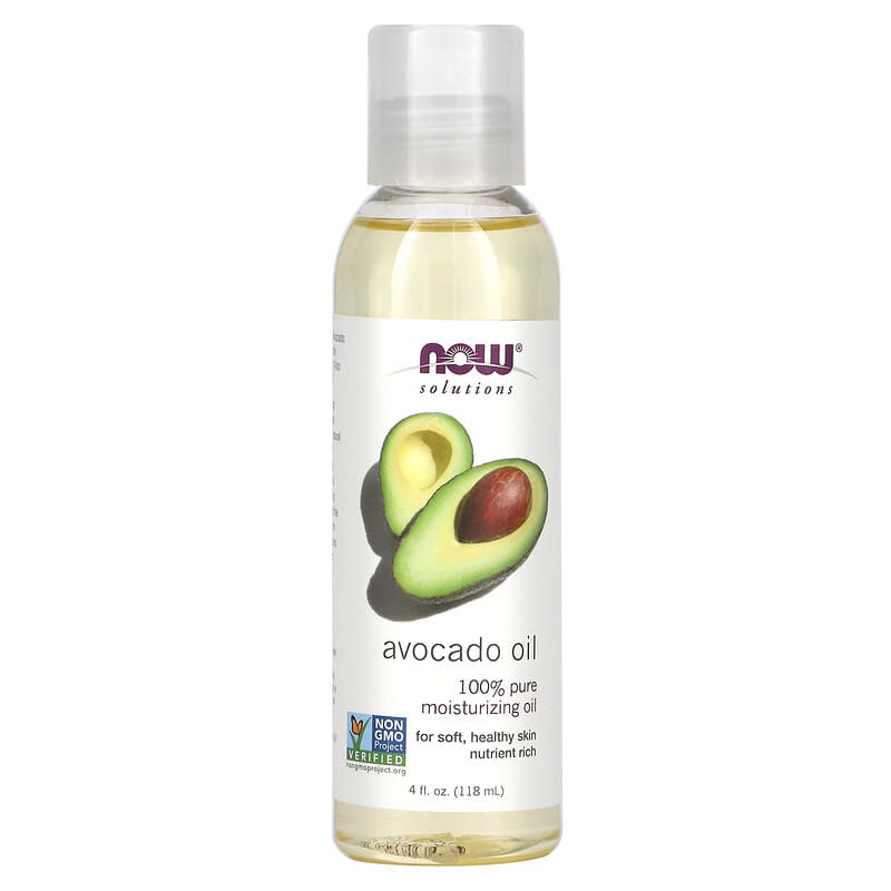 NOW Foods, Solutions, Avocado Oil, 4 fl oz (118 ml) - Medaid International