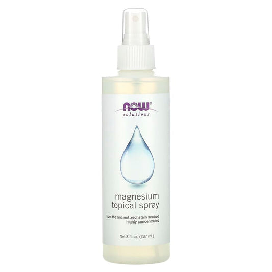 NOW Foods, Magnesium Topical Spray, 237 ml - Medaid International