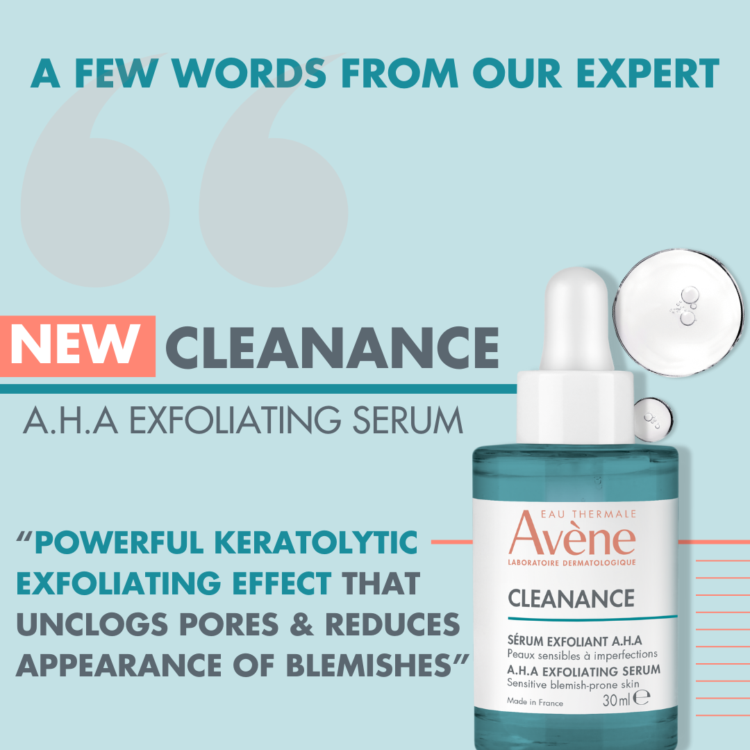Avène Cleanance Exfoliating Aha Serum 30ml