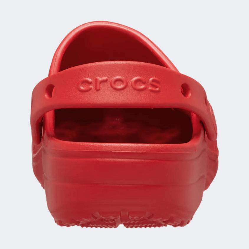 Crocs Classic Floral Cut Out Clog Unisex Lifestyle Cherry Red - Medaid International