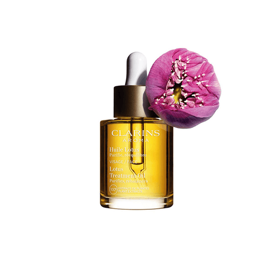 Clarins Lotus Treatment Oil – Combination to Oily Skin - Medaid