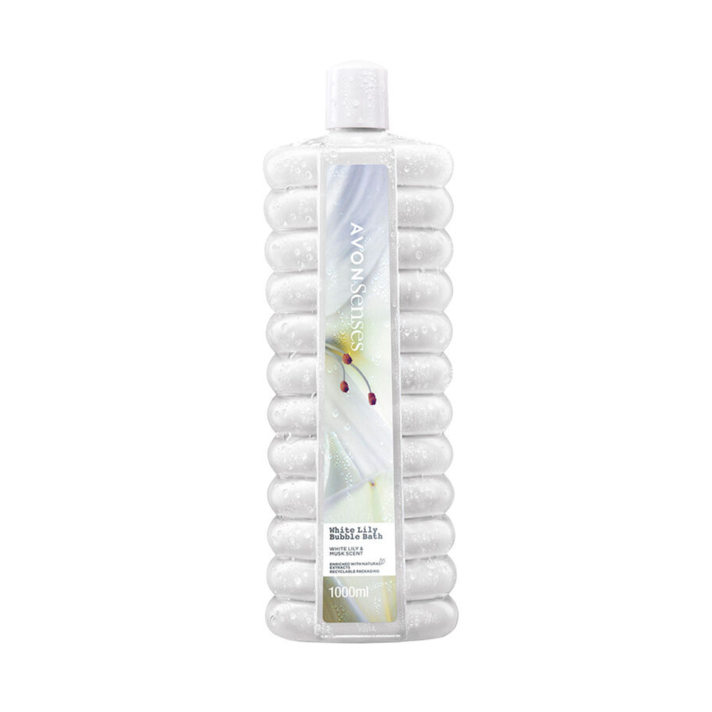 Avon Senses White Lily Bubble Bath - Medaid International