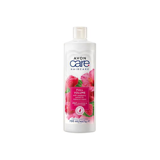 Avon Naturals Raspberry Extract & Hibiscus 2 In 1 Shampoo & Conditioners - Medaid International