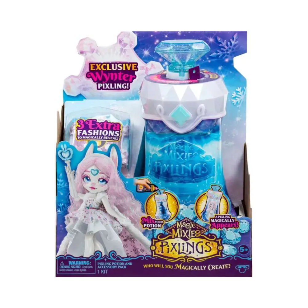 Magic Mixies Pixlings S1 DOLL WHITE - BUNNY By Moose Toys - Medaid International