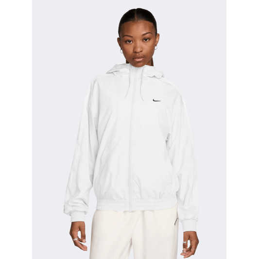 Nike Nsw Essential Women Lifestyle Jacket White - Medaid International