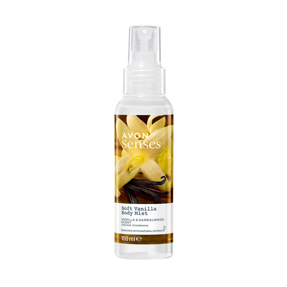 Avon Senses Soft Vanilla Body Mist - Medaid International