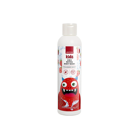 Avon Kids 2in1 Bath & Body Wash Strawberry - Medaid International
