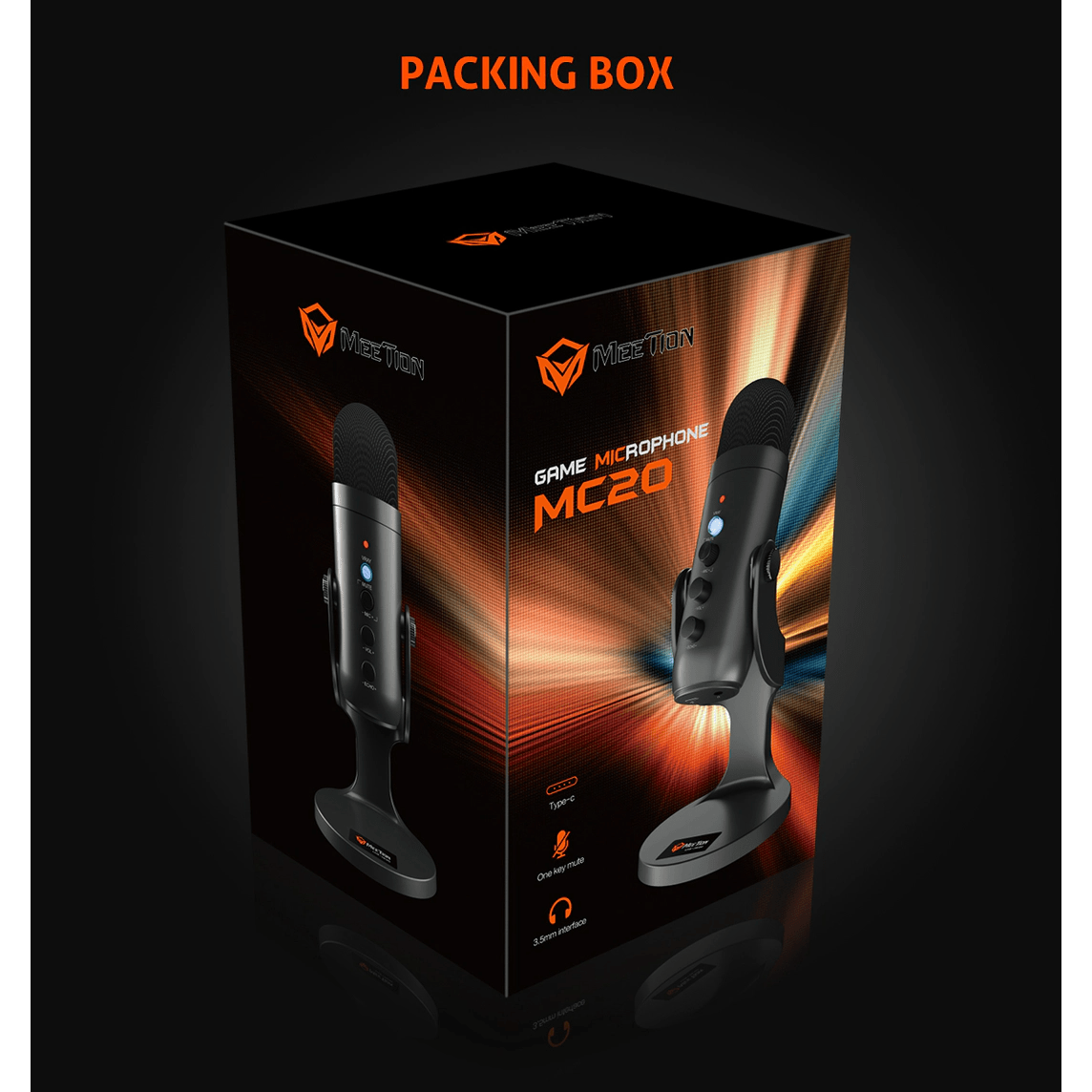 Meetion MC20 Professional Wired Conference Gaming Microphone - Medaid International