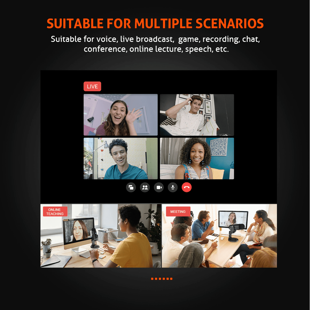 Meetion MC20 Professional Wired Conference Gaming Microphone - Medaid International