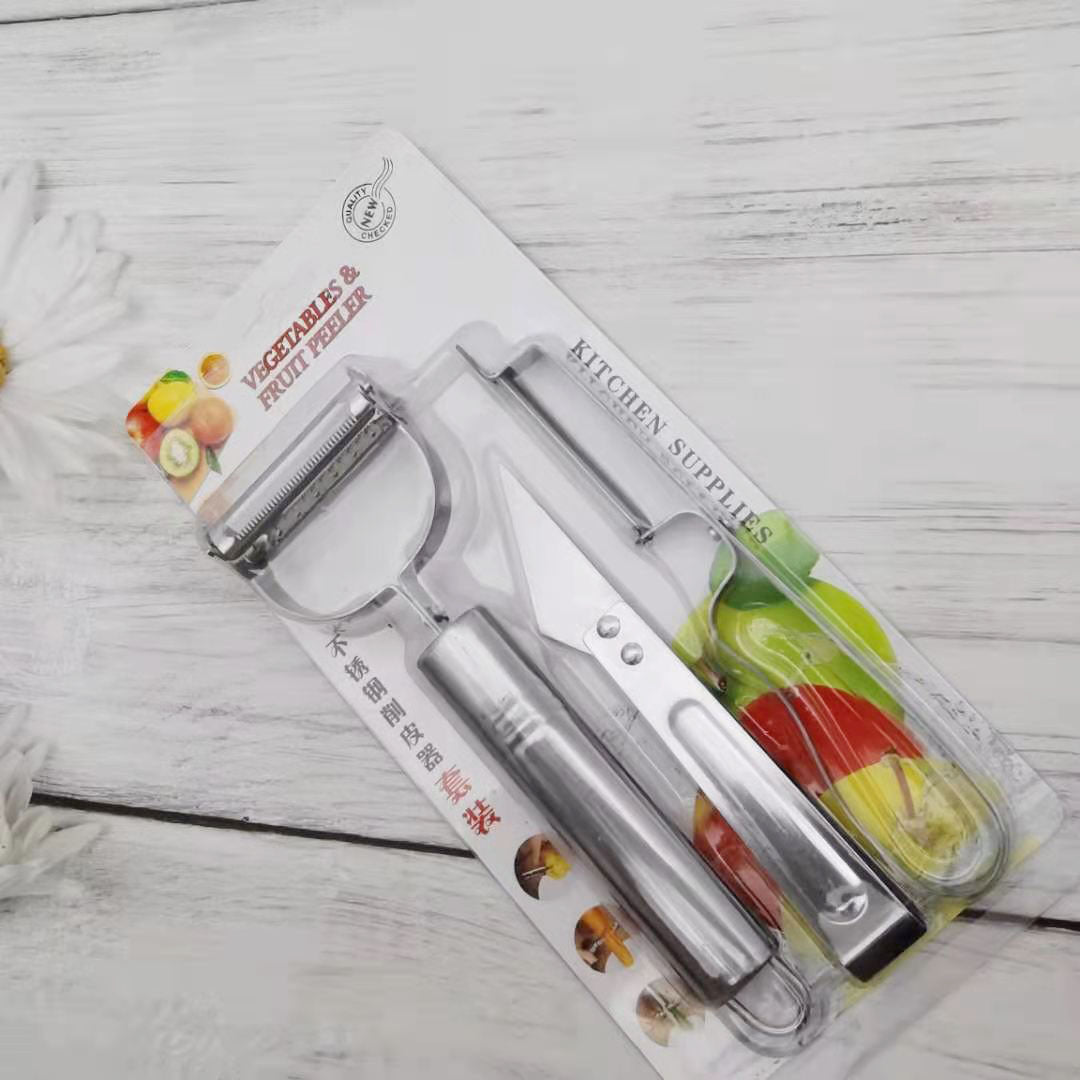 Multifunctional Vegetable Peeler & Slicer Stainless Steel - Medaid International