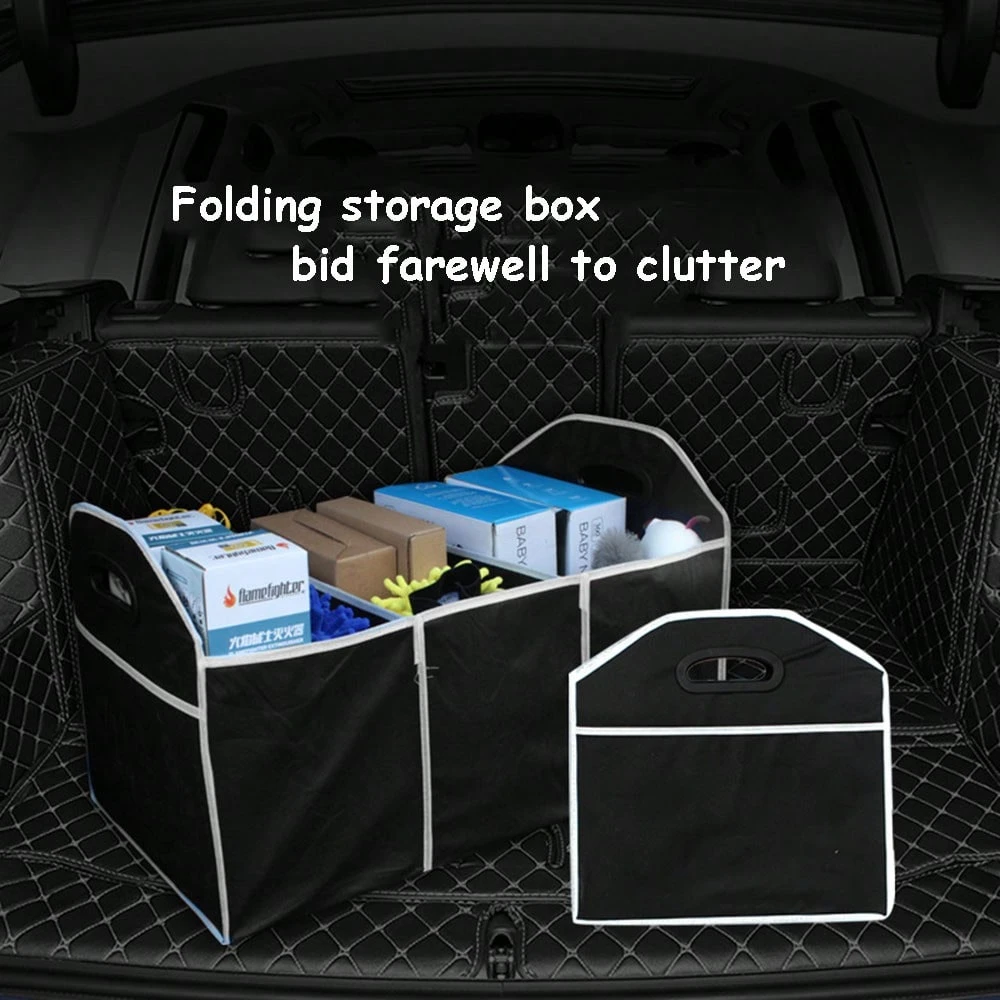 Car Organiser Folding Box Storage  Picnic Basket Organizer - Medaid International