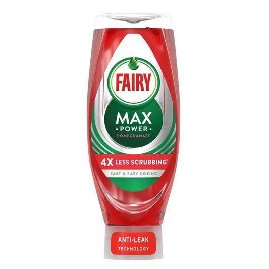 Fairy Washing Up Liquid Max Power Pomegranate - 640ml - Medaid International