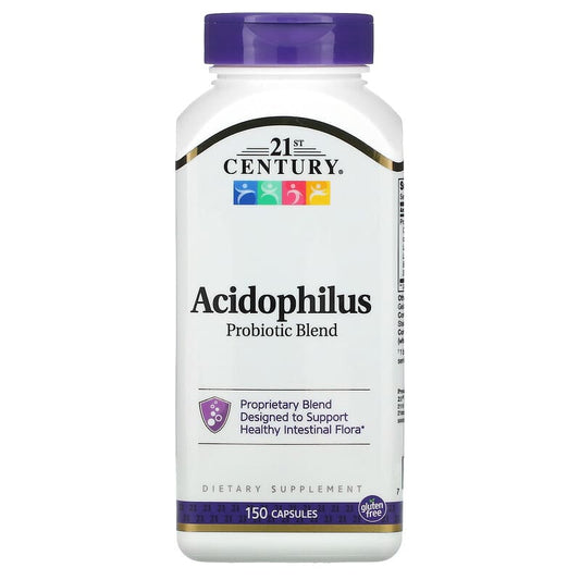 21st Century, Acidophilus Probiotic Blend, 150 Capsules - Medaid